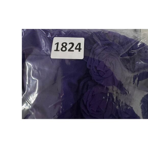 Jones New York Dress Purple Size 12 Polyester Spandex - Picture 7 of 7